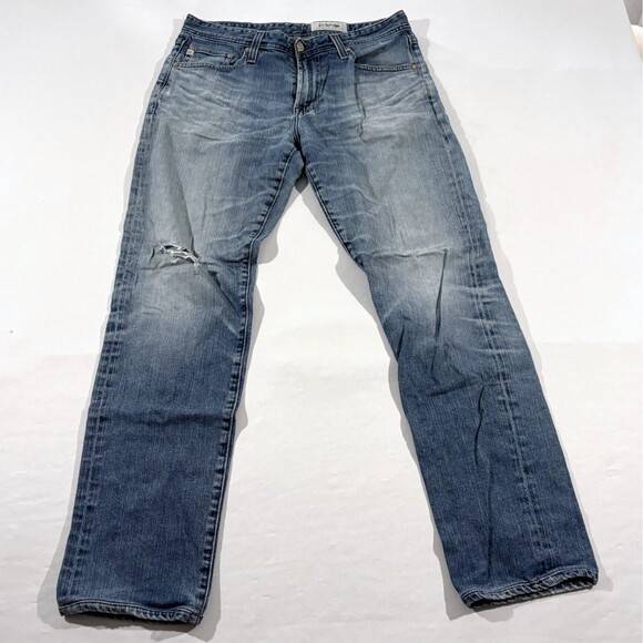 Other - AG Adriano Goldschmied Light Wash Jeans Mens Modern Slim Straight Sz 31 USA
